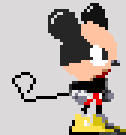 [9664c4] Sonic 2 Mickey Sprite edited from edit AGAIN