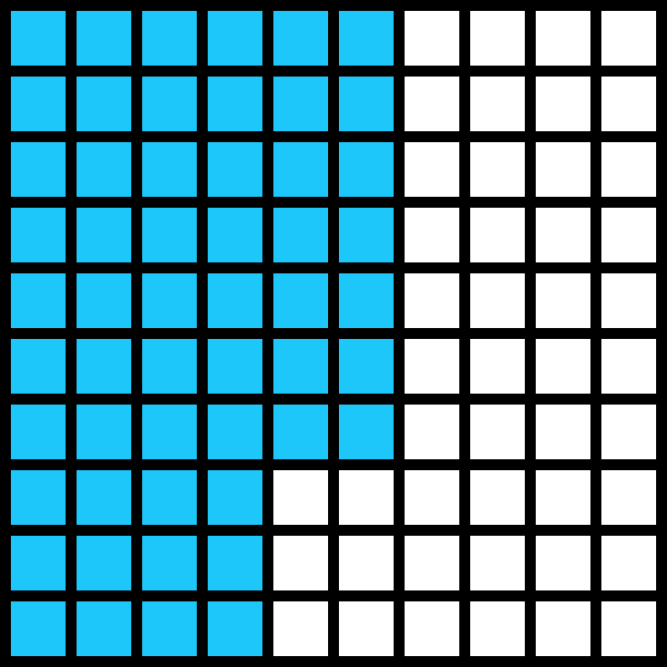 [1f663b] 10x10 grid
