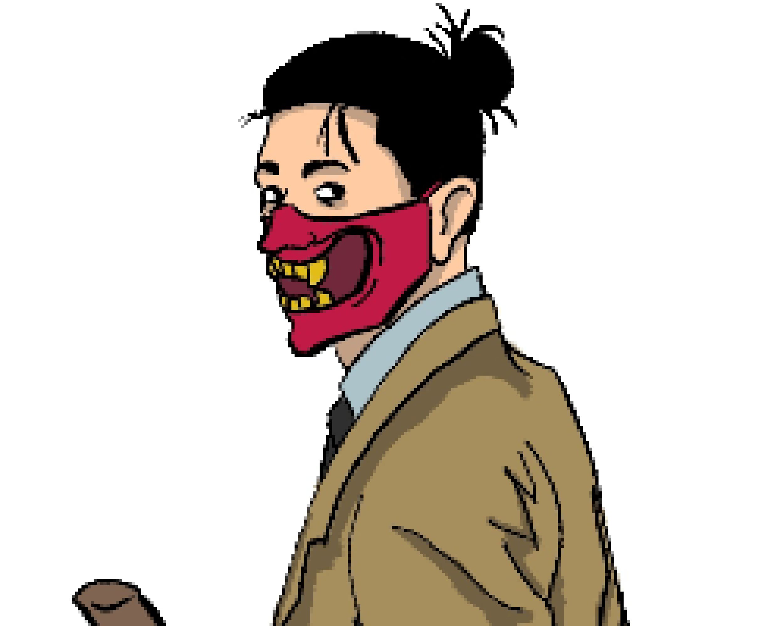 [e1256f] *he sighs and looks back.* "The center room is down south and then east. I believe that the murderer is there. I came from the west and noticed higher ichor levels from the north room, the room we're in now."