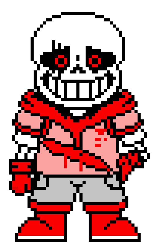 [6d89b7] RED!Swap Sans (Hurt)