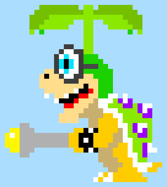 [08db01] Super Mario Bros. New Iggy Koopa