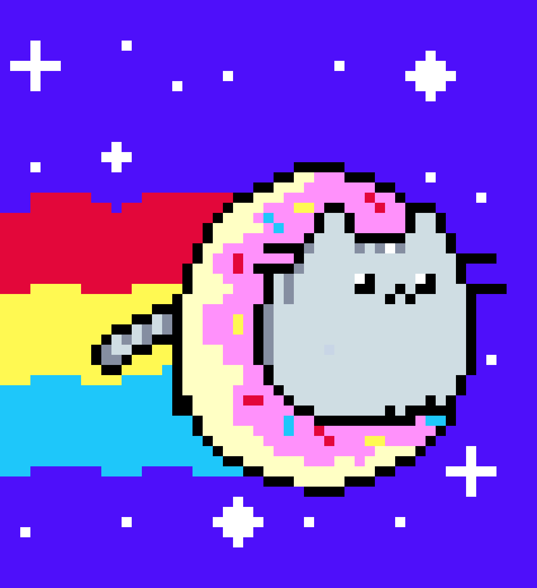 [9664c4] Nyan-Pusheen Cat