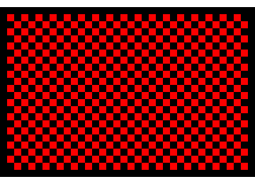 [4e0d35] big black and red checker pattern