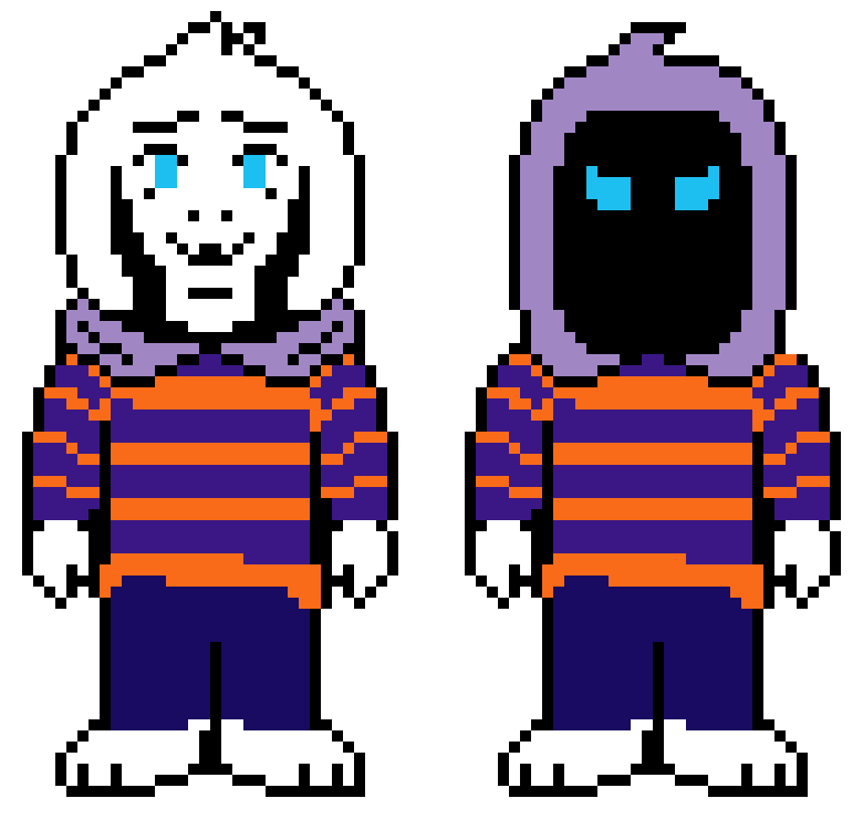 [138485] !Legends Asriel Hooded and Unhooded