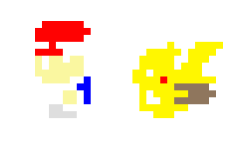 [9664c4] Red and Pikachu