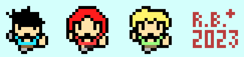 [f8f52f] Lucas, Amy, Kai sprites Redone