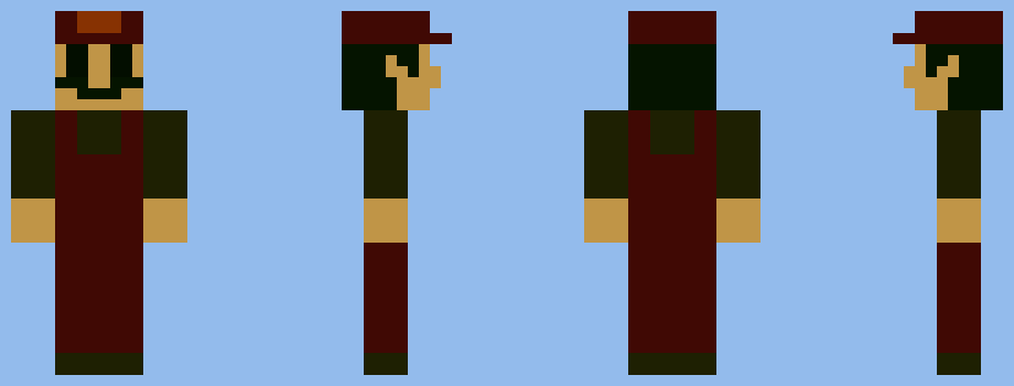 [ce1f24] Minecraft MX (False Hero) Skin