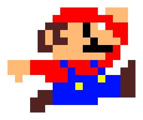 [9664c4] Mario Pixel art