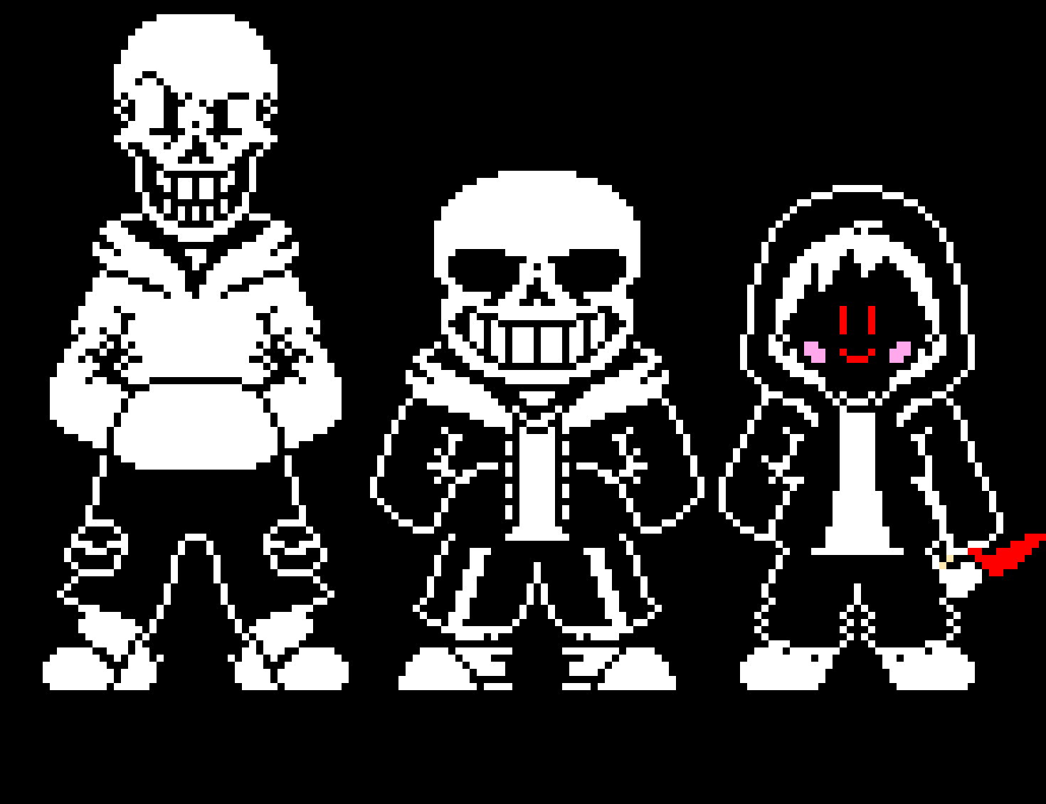 Bad time trio battle ready