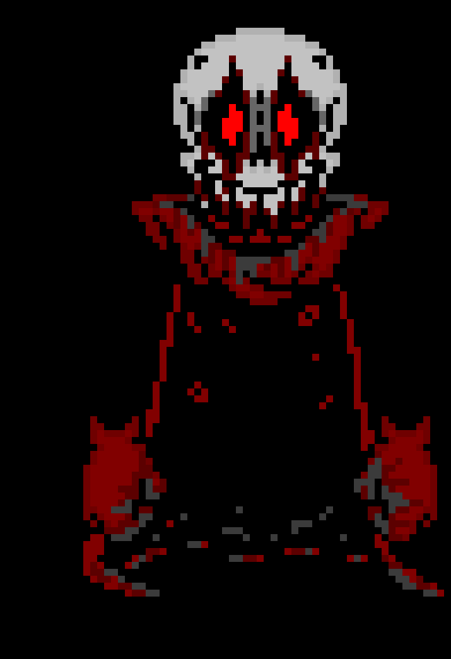 [57dac4] ima just be Terror! Papyrus in TerrorTale's underground) *floating around as a ghost would*