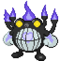 [990543] Chandelure/Poliwhirl