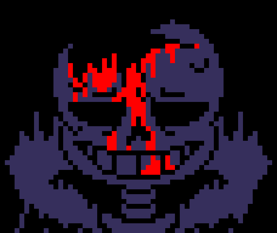 [7ce906] … Alright. -HorrorTale Sans