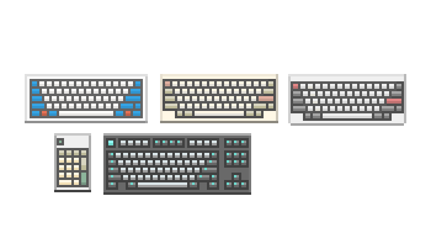 Aug 2019 keyboards
