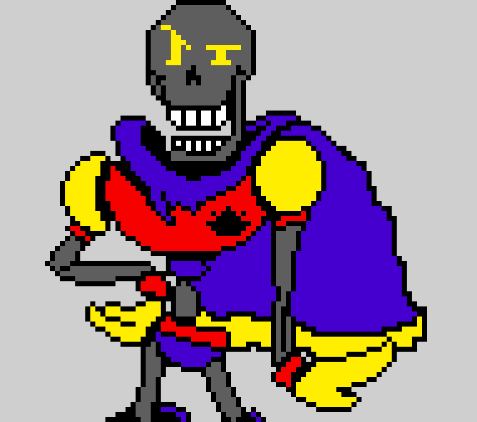 [c16d40] Undertale Papyrus sprite
