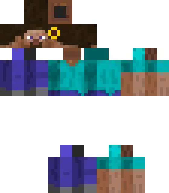 [ed6770] steve but he has the flower :o flower steve :3
