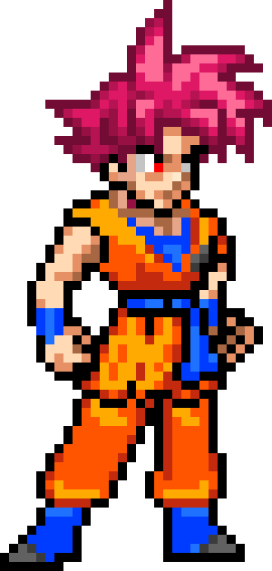 Goku (Super Saiyan God)