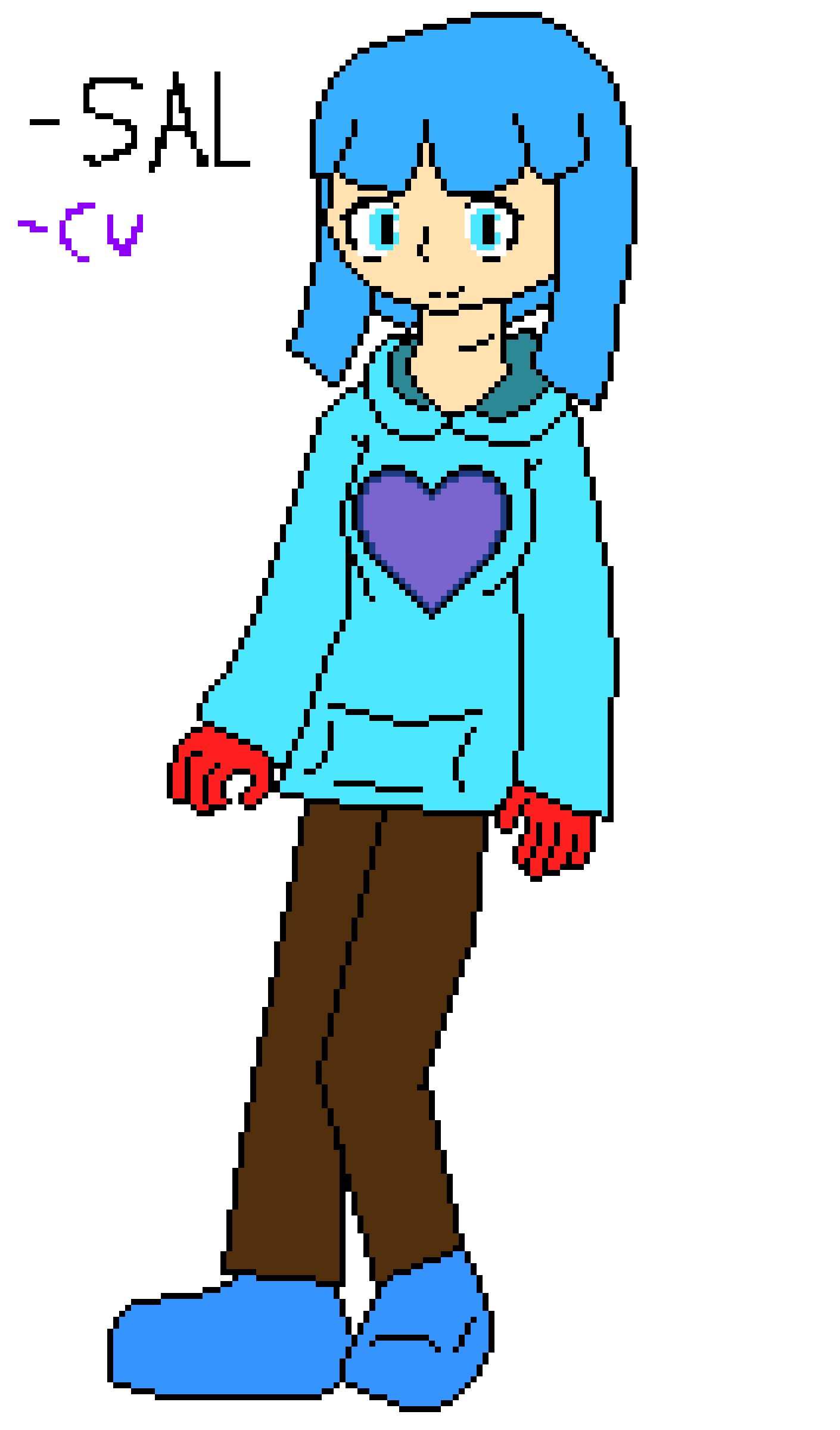 [5b2f3e] i did not make this sprite, but i am crediting SAL.... yet the character is by me, Mitsuki Torrent