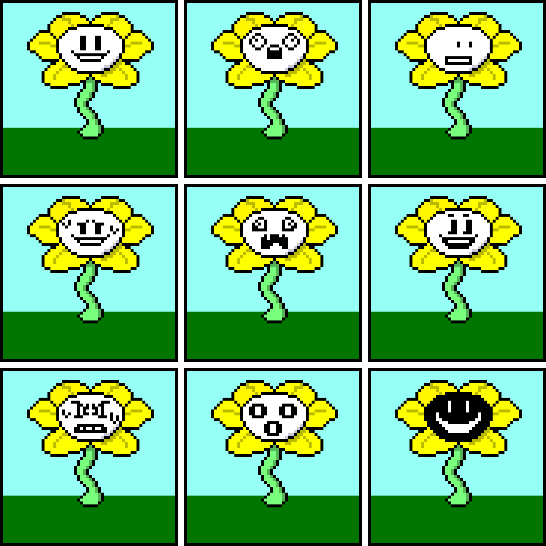 [b3606b] The Many Faces Of Flowey