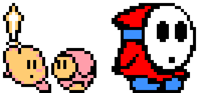 [9664c4] Kirby & Shy Guy