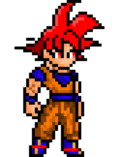 [aa1448] SSJG goku. 2