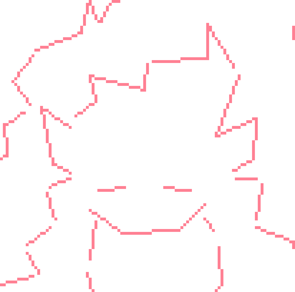 [402a02] i think i fucked up his hair because i tried to reference it with the horns and then IMMEDIATELY realized that i made them inconsistently long