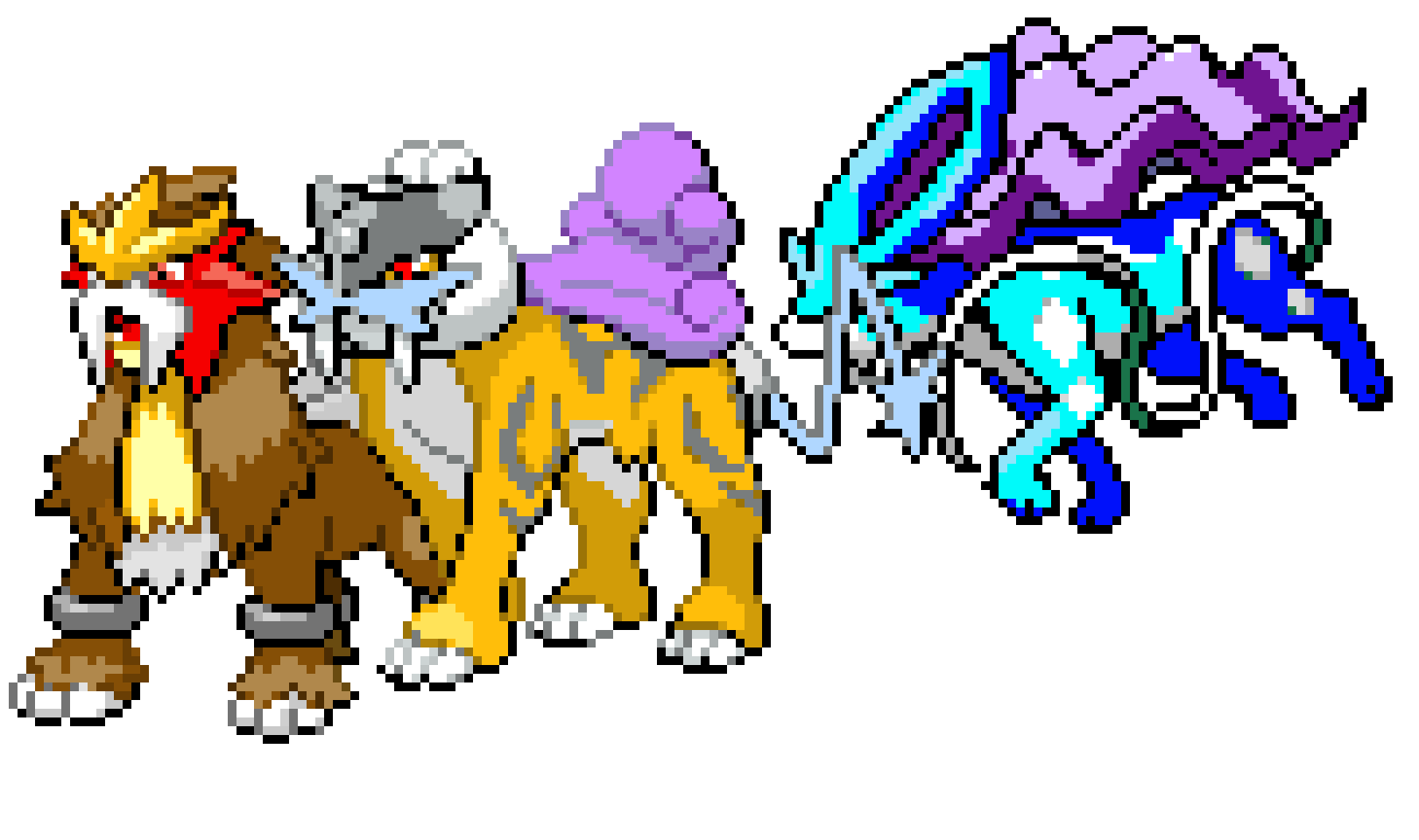 [9664c4] Suicune Raikou Entei