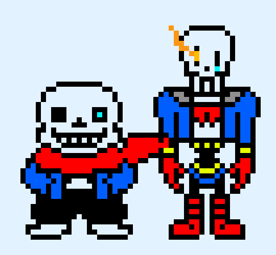 [9664c4] genocide sans and genocide papyrus
