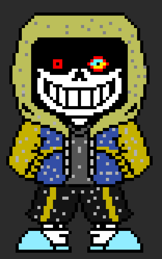 [741d1f] sans is bored.