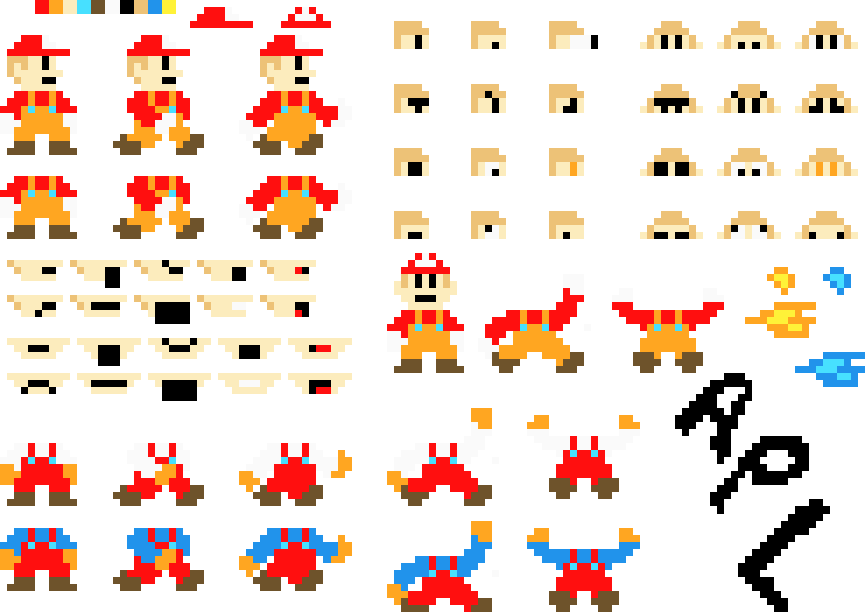 APL - Super Mario Bros. Style - Sprite Sheet
