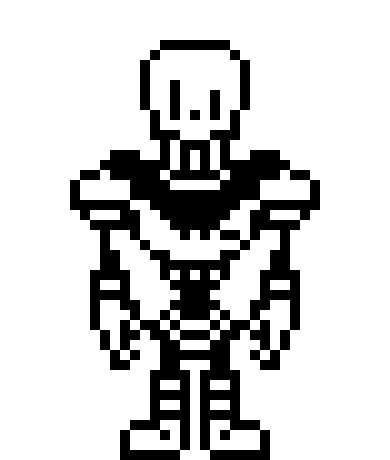 [9664c4] Blank Template (Model: Papyrus Overworld Sprite)