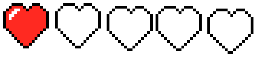 [9664c4] Heart 1/5