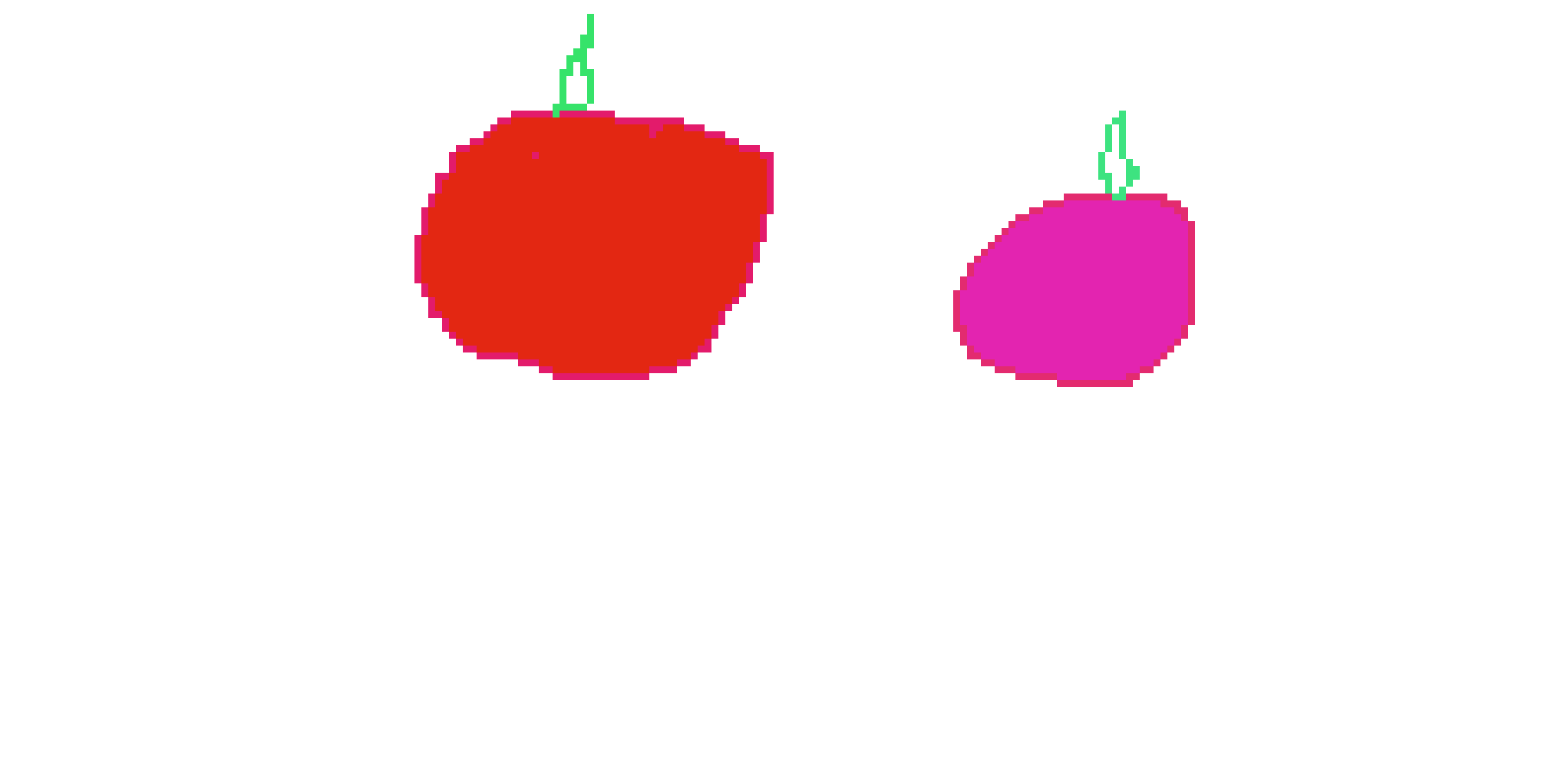 [eedee3] two grape red and purple