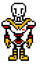 [a69d5f] UnderTale - Papyrus (Overworld Sprite) (KamuiSenketsu)