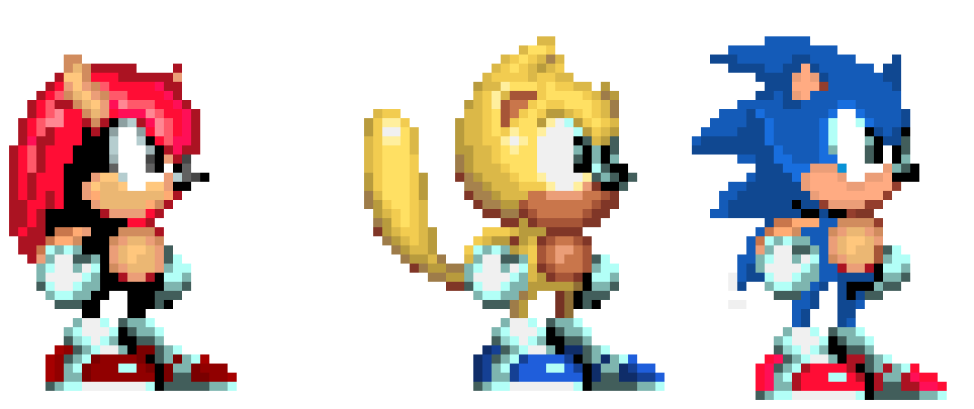 sonic mania plus sprites