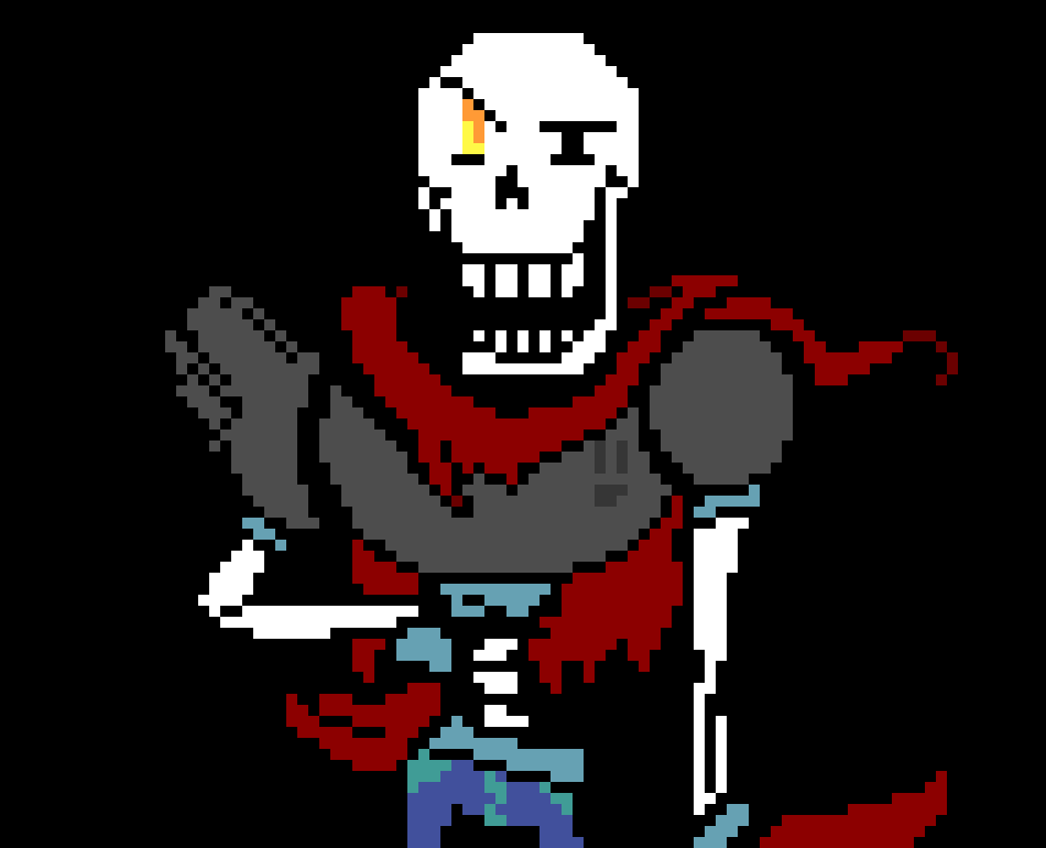 [9664c4] undershrike! papyrus sprite done