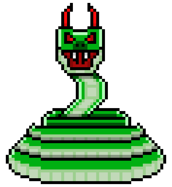 [e4de0b] Smiling Serpent
