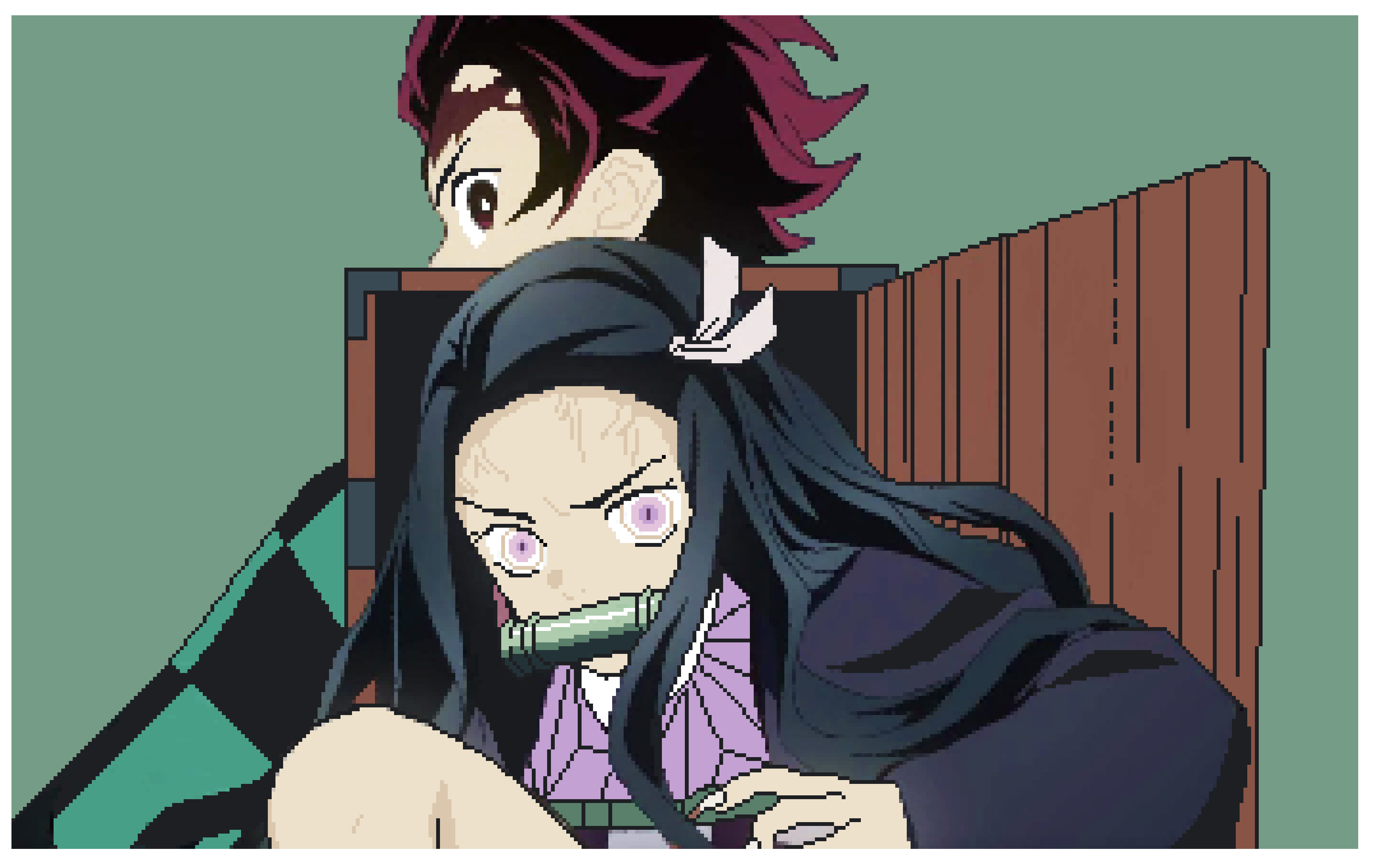 [225f43] Nezuko Tanjiro Box