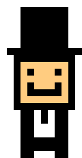 [9664c4] top hat man