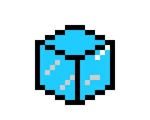 [9664c4] Minecraft Glass Block
