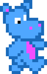[9664c4] Hippo Walk Cycle