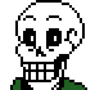 SURE! all i want is him to be as close as to looking like papyrus.