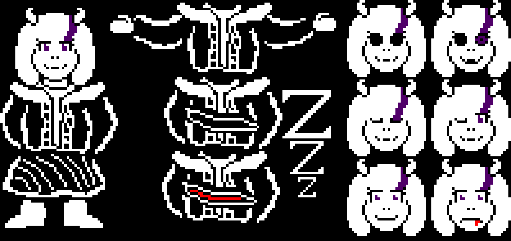 [9664c4] Alter/Void! Toriel Spritesheet