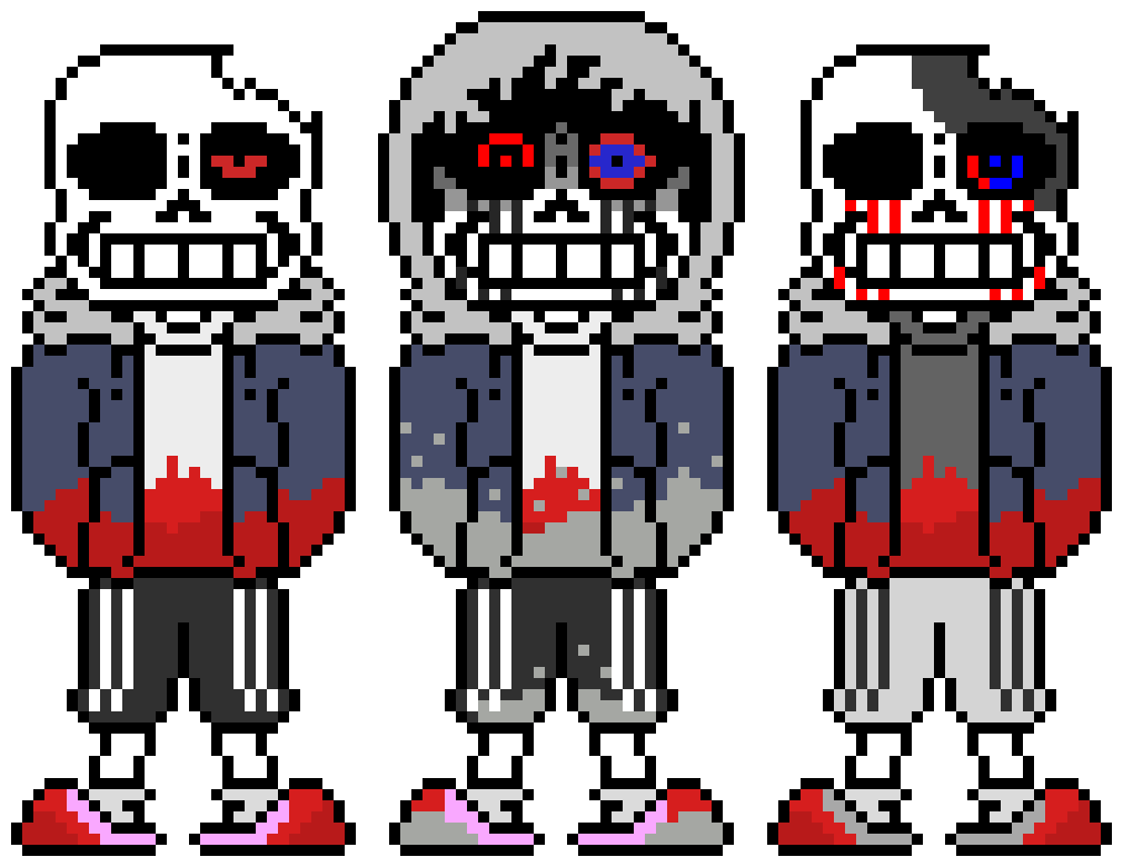 [d6b045] Looks like Fanon!Terror!TripleKiller Sans