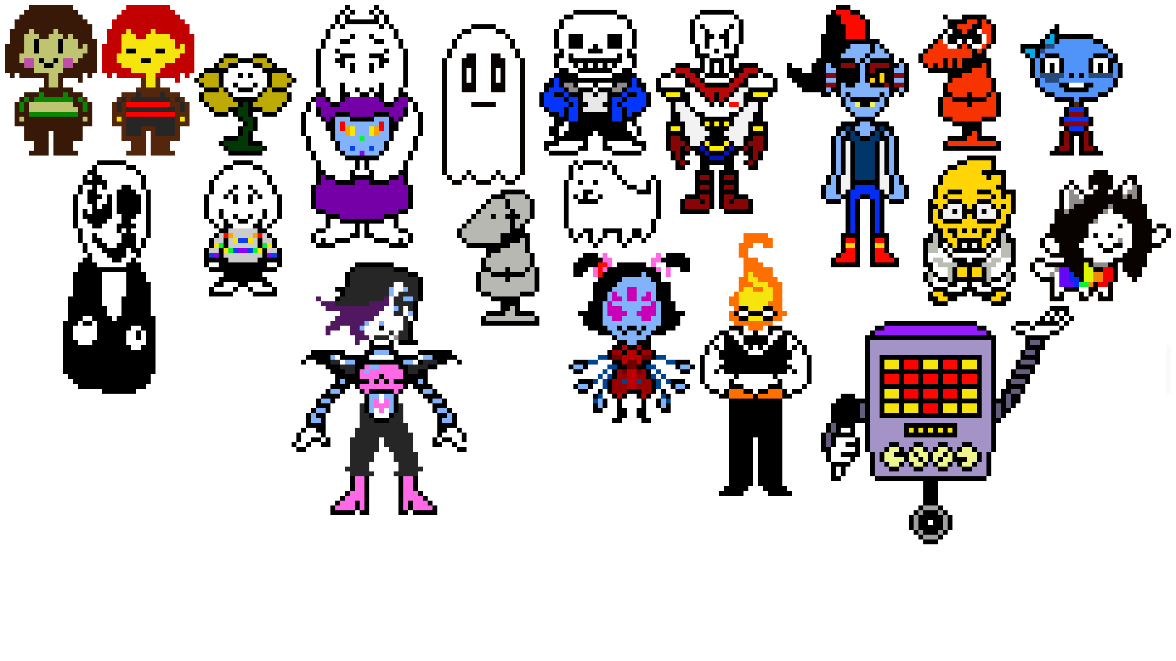 [5c5a50] MyTale Charaters