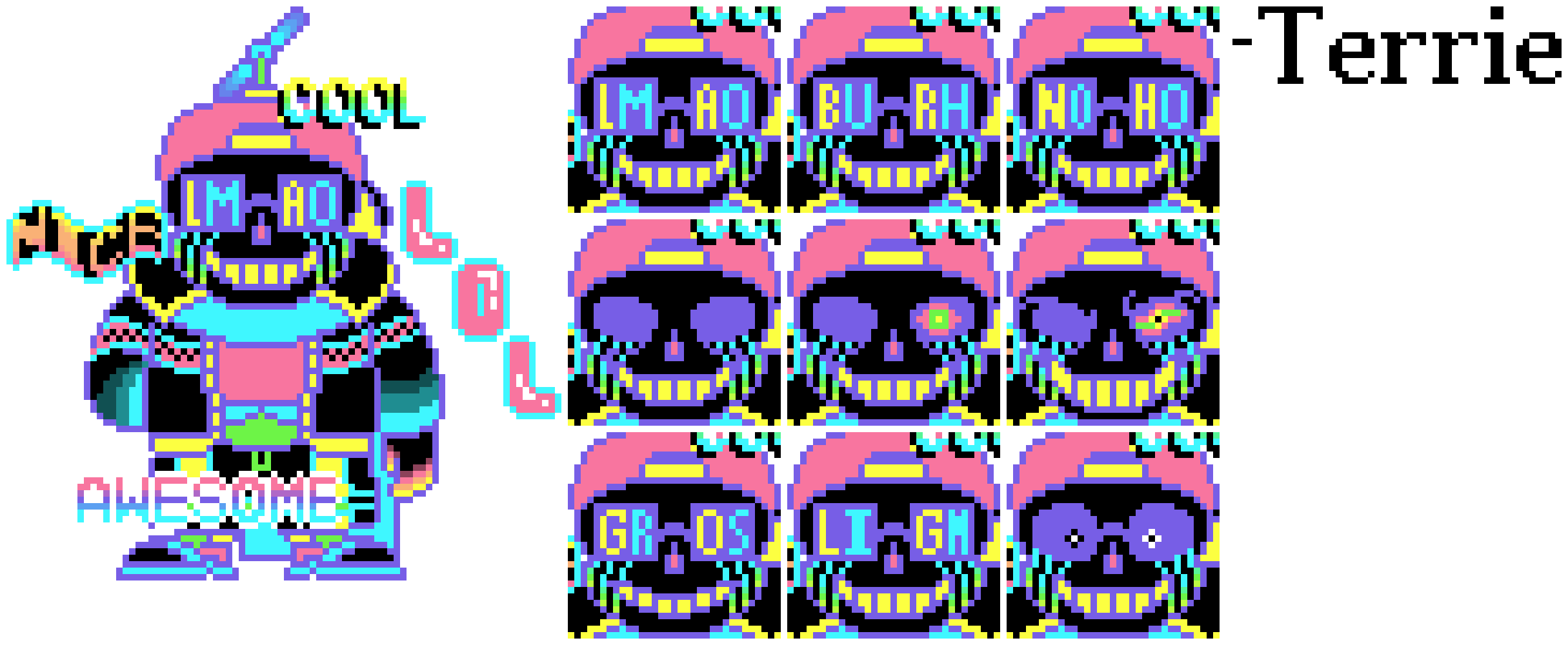 "Error!Fresh!Sans [Cool Code] | Expressions added... -Terrie