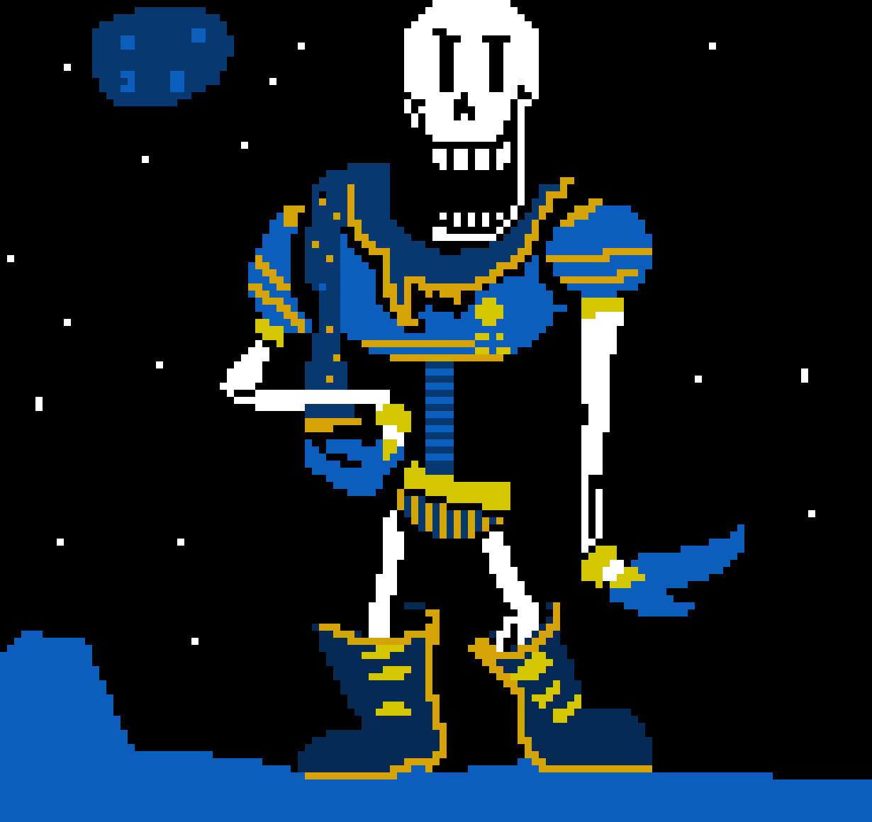 [9664c4] outertale Papyrus