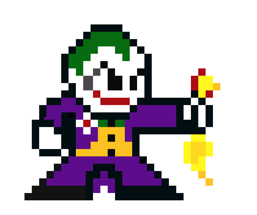 [9664c4] joker pixel art
