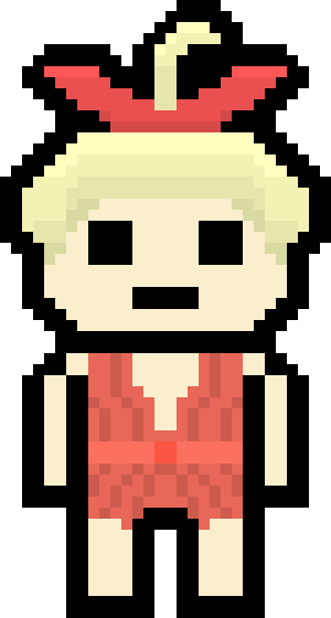 [61c3a2] danganronpa pixel sprite base big - Aoko Kazuyuki