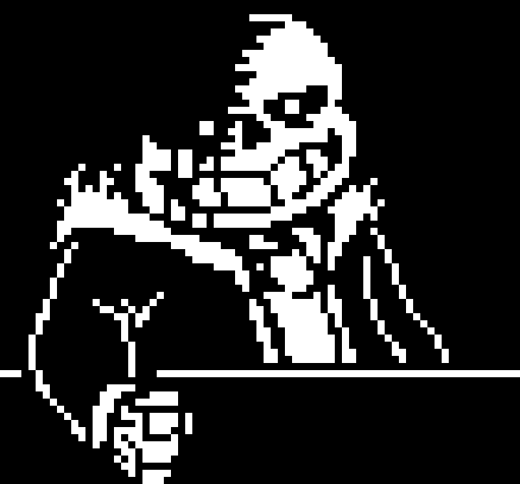 [95be89] Plagued Shop Keeper Sans