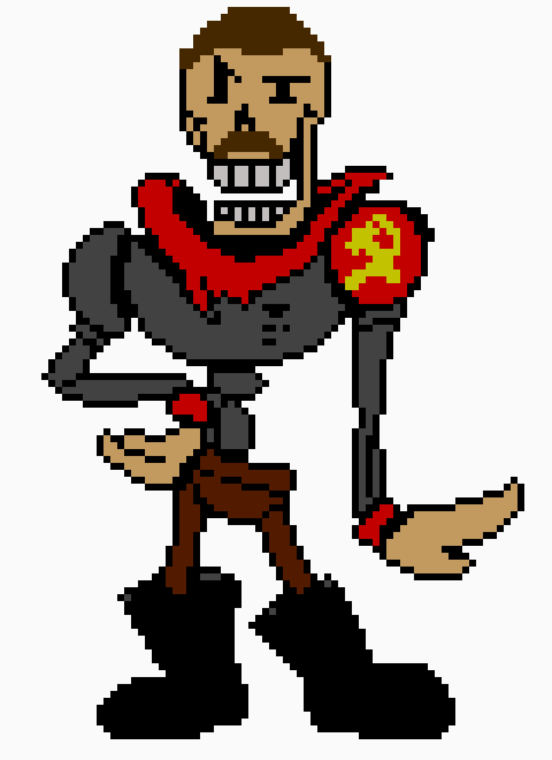 [9664c4] Undertale AU Papyrus Stalin V2